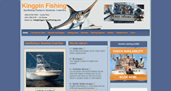 Desktop Screenshot of kingpin-sportfishing.com